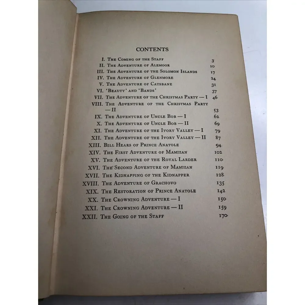1932 The Magic Walking Stick by John Buchan Published by Houghton Mifflin